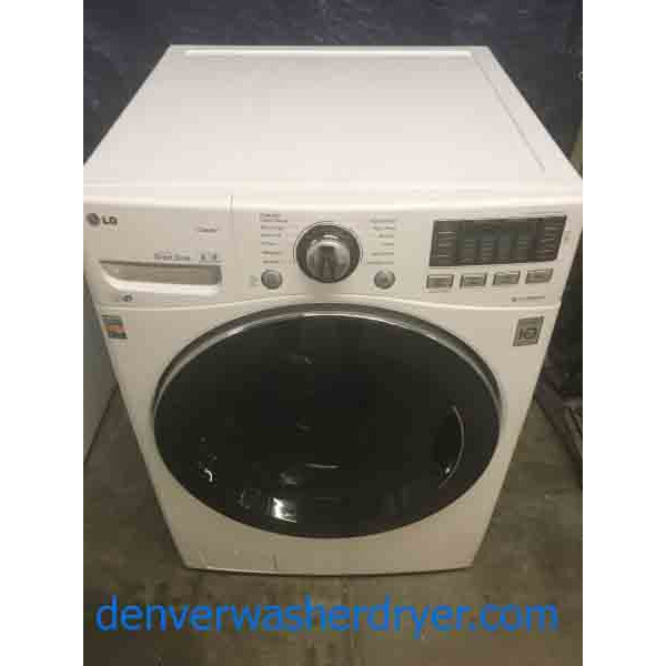 Fully-Featured LG Front-Load Washer & Dryer!