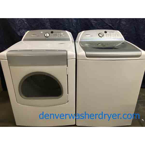 Whirlpool Cabrio H.E. Washer/Dryer Set!