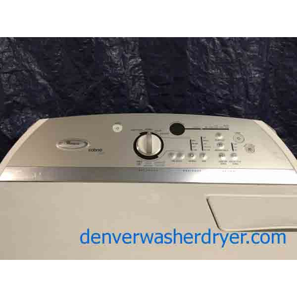 Whirlpool Cabrio H.E. Washer/Dryer Set!