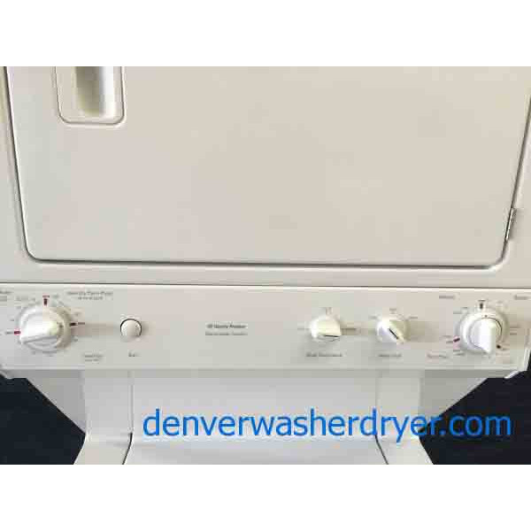 27″ Wide GE Spacemaker Stacked Washer/Dryer Set!