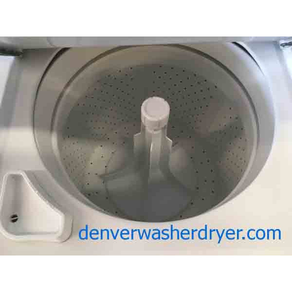 27″ Wide GE Spacemaker Stacked Washer/Dryer Set!