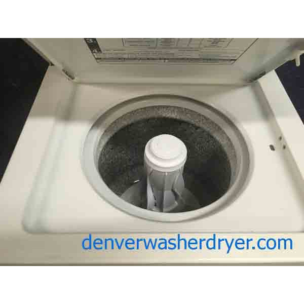 24″ Whirlpool Thin Twin Stacked Washer and Dryer