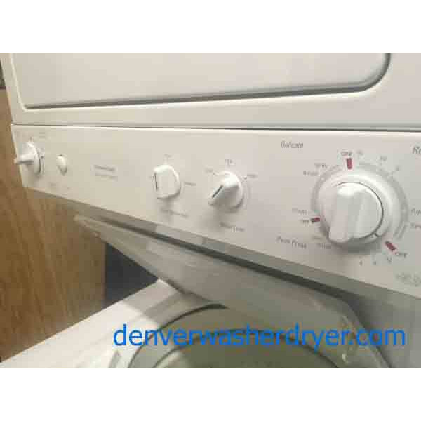 27" Frigidaire Stacked Combo Washer Dryer 2624 Denver Washer Dryer