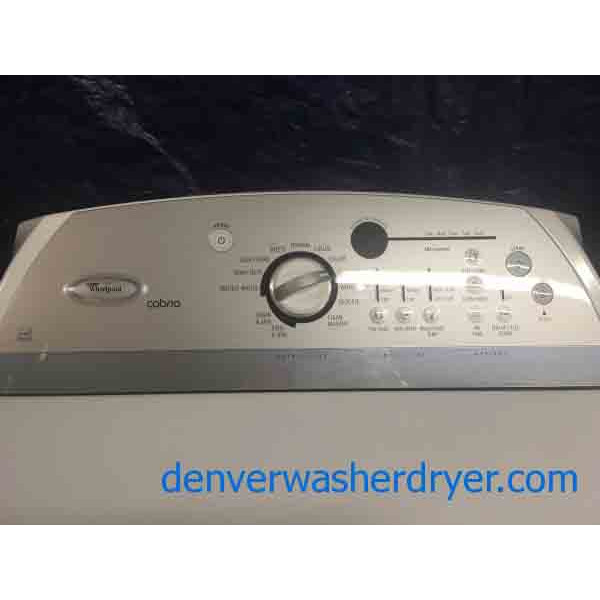 5 cu.ft. Whirlpool Cabrio Washer And Steam Dryer! - #2632 - Denver