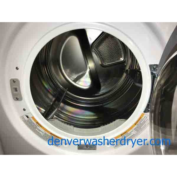 *GAS* LG Tromm Front Load Stackable Washer and Dryer!