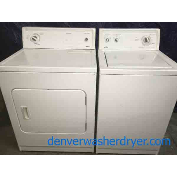 Kenmore Heavy Duty Extra-large Capacity set, With 24″ Washer!