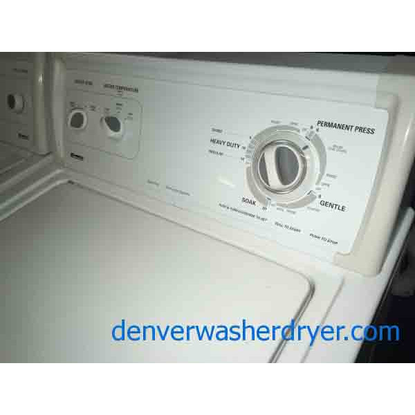 Kenmore Heavy Duty Extra-large Capacity set, With 24″ Washer!