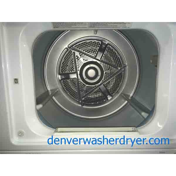 FullSize 27" GE Stackable Washer/Dryer Combo, 220v 2678 Denver