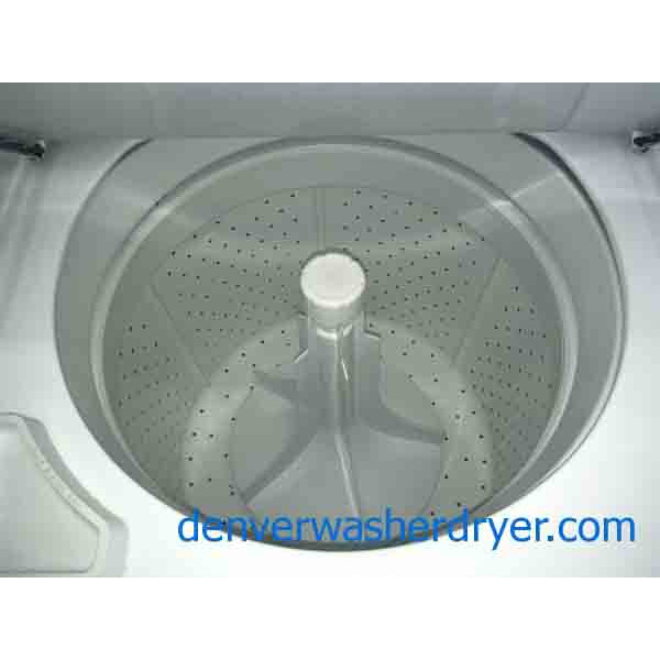 FullSize 27" GE Stackable Washer/Dryer Combo, 220v 2678 Denver