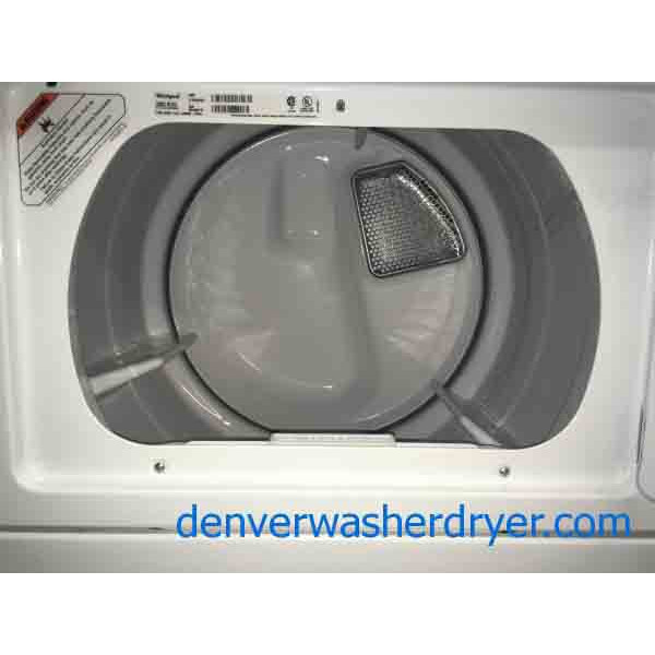 27" Whirlpool Stacked Laundry Center 2701 Denver Washer Dryer