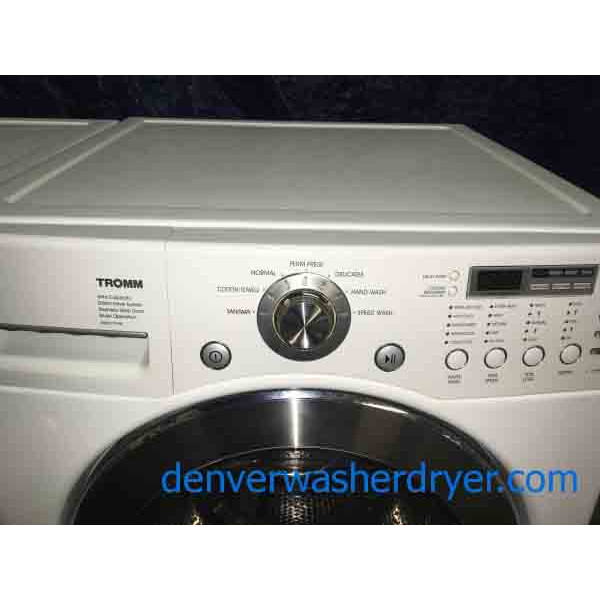 Great LG Front-Load Washer/Dryer Set *GAS* (Stackable/Pedestal Options)
