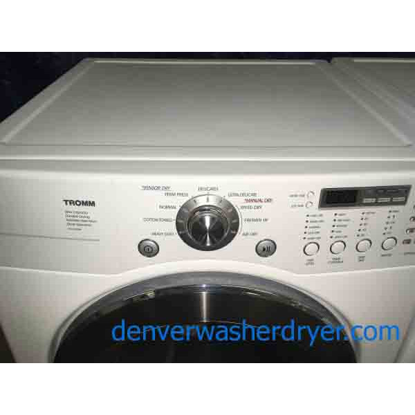 Great LG Front-Load Washer/Dryer Set *GAS* (Stackable/Pedestal Options)