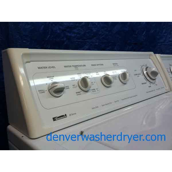 First-Class Kenmore Washer/Dryer Set