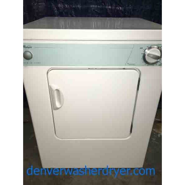 Whirlpool 24", 110V, 3.4 Cu. Ft. Dryer! 2727 Denver Washer Dryer