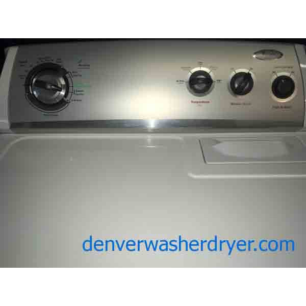 Whirlpool Triple Spray Washer and AccuDry Dryer Set!