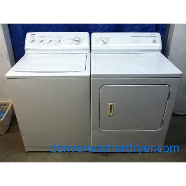 Red Hot Kenmore Washer/Dryer Set