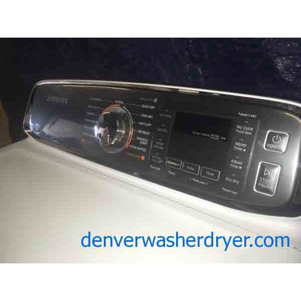 Nearly New 7.4 cu ft. Samsung Steam Dryer