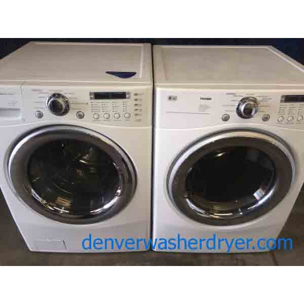 GAS LG Front-Load Laundry Set, Stackable!