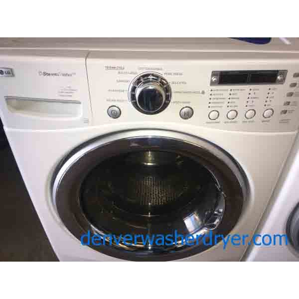 GAS LG Front-Load Laundry Set, Stackable!