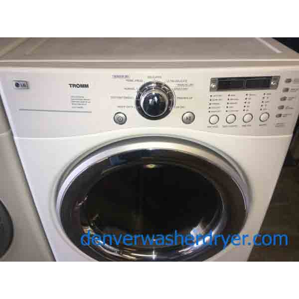 GAS LG Front-Load Laundry Set, Stackable!