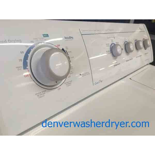 Fully Loaded Whirlpool Super Capacity Washer Dryer Set!
