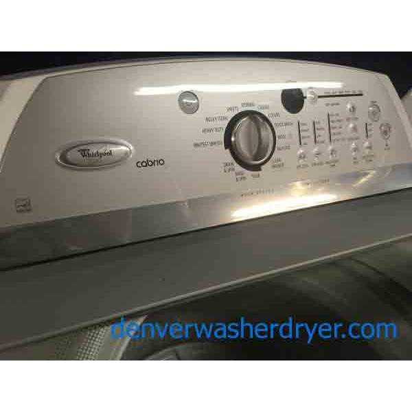 Huge Whirlpool Cabrio Washer and Dryer Set! 2821 Denver Washer Dryer
