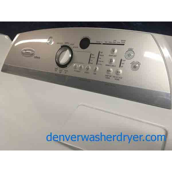 Huge Whirlpool Cabrio Washer and Dryer Set!