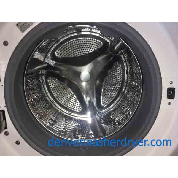 Clean LG FrontLoad Washer and Matching Dryer, Stackable, 220v 2825
