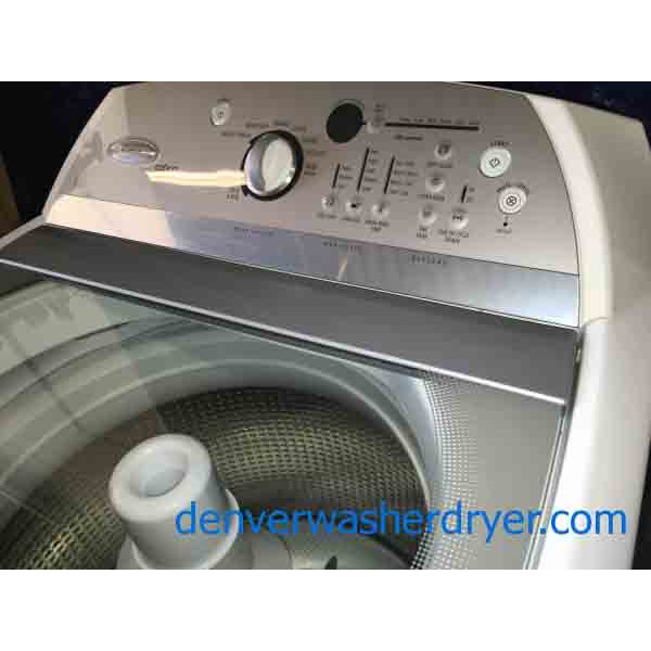 Whirlpool Cabrio Washer w/Agitator and Matching Dryer