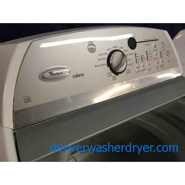 Whirlpool Cabrio HE Washer with Matching Dryer