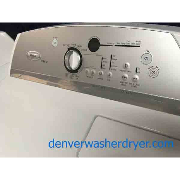 Whirlpool Cabrio HE Washer with Matching Dryer