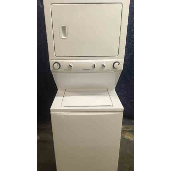 2014 Frigidaire 220V Stacked Washer and Dryer!