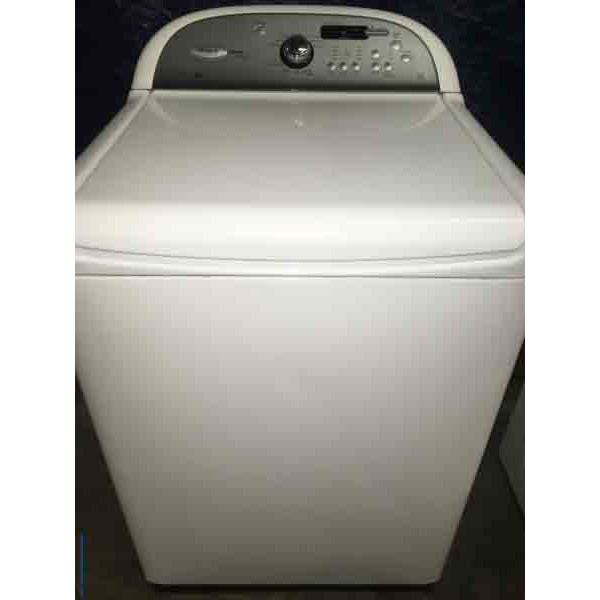 Whirlpool Cabrio Platinum HE Washer, Energy Star, HUGE! With White