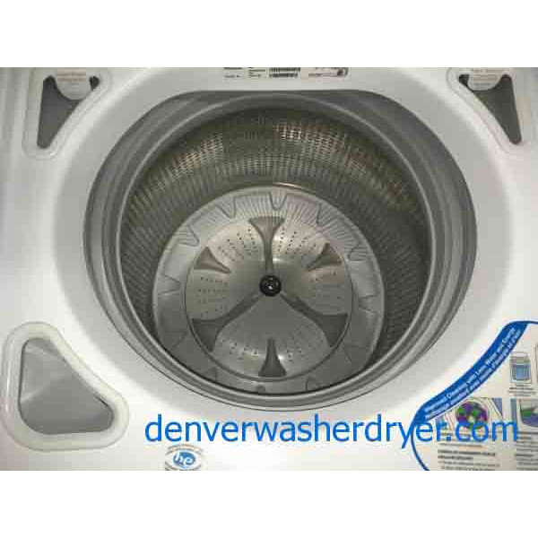 Whirlpool Cabrio Platinum HE Washer, Energy Star, HUGE! With White