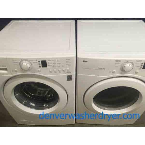Lovely LG Tromm FrontLoading Washer Dryer Set 2870 Denver Washer Dryer