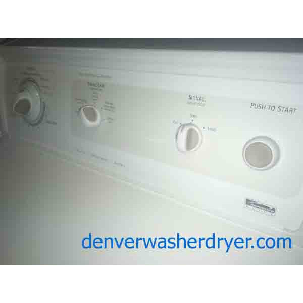 Classy Kenmore Elite Washer Dryer Set