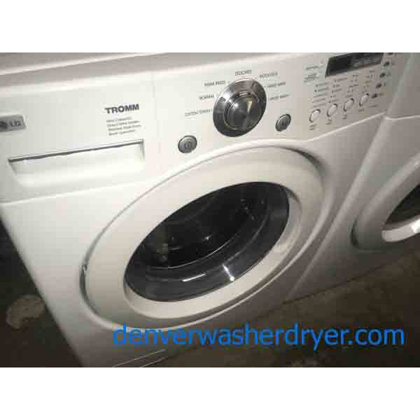 Stackable FrontLoad Washer and Dryer, Refurbished with Care 2928