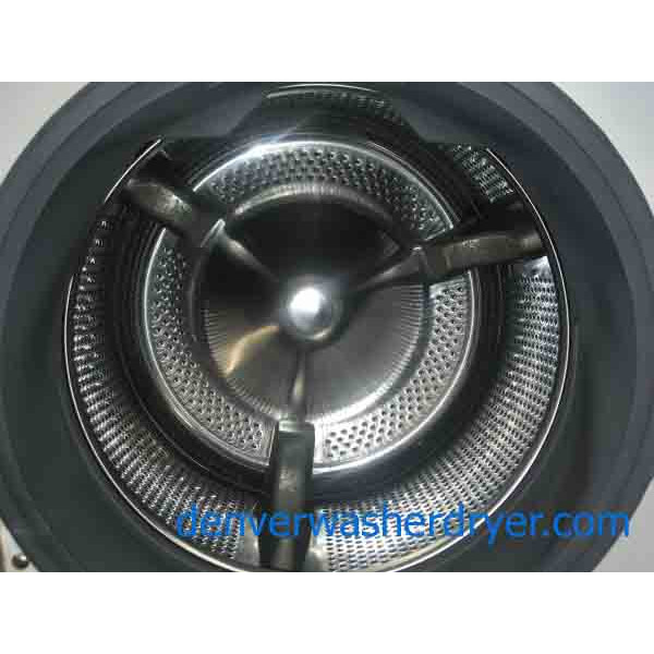 Stackable Front-Load Washer and Dryer, Refurbished with Care