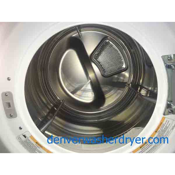 Stackable Front-Load Washer and Dryer, Refurbished with Care