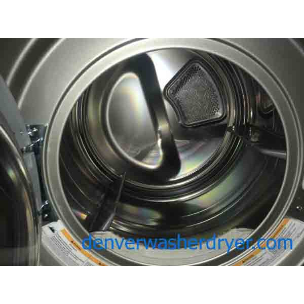 Spectacular Front-Load Stackable Washer/Dryer Set, Direct-Drive