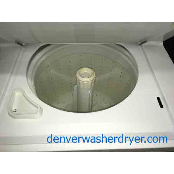 Fetching 27″ Frigidaire Stacked Laundry Center, 220v, Heavy-Duty