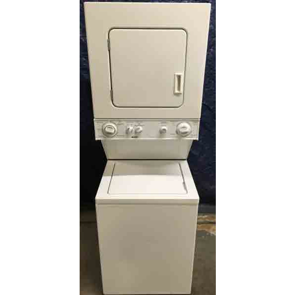 24" 220v Stacked Laundry Center Washer/Dryer Combo! 2968 Denver