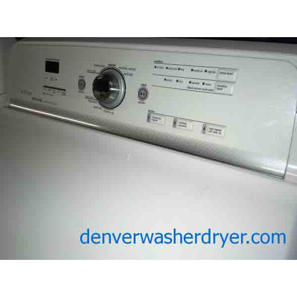 Magnificent Maytag Bravos Direct-Drive Washer/Dryer set, Stainless, HE