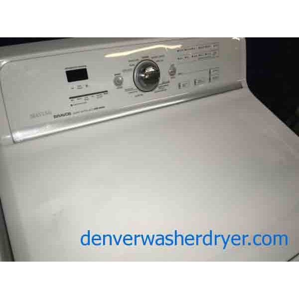 Marvelous Maytag Bravos Washer Dryer Set, Scratch/Dent Special!