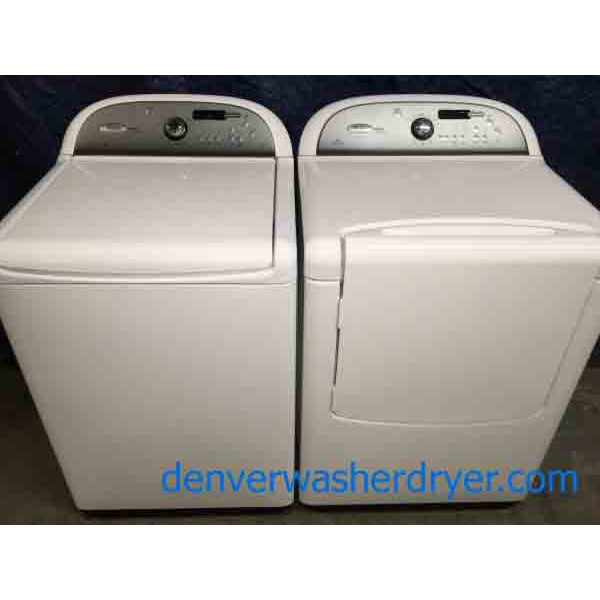 Whirlpool Direct-Drive Washer and Dryer Set, HE, Quality Refurbished 1-Yr Warranty