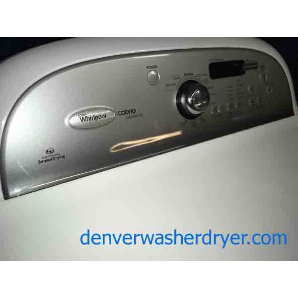 Whirlpool Direct-Drive Washer and Dryer Set, HE, Quality Refurbished 1-Yr Warranty