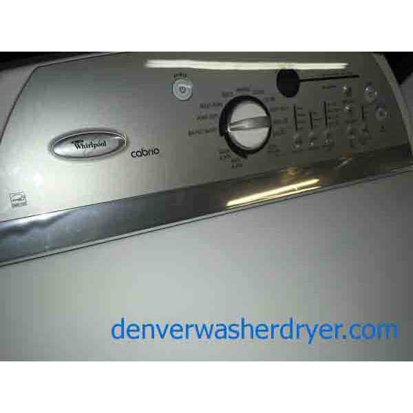 Whirlpool Cabrio HE Washer and Dryer