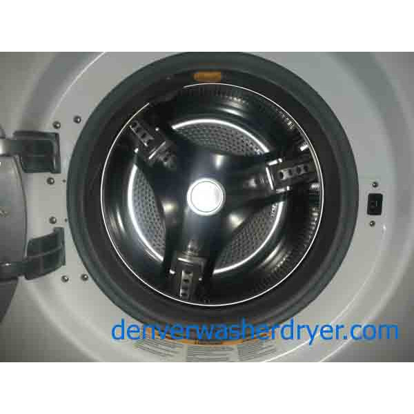 Wonderful White LG Washer and Dryer Set! w/Stacking Kit 3028
