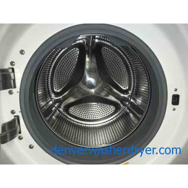 Stackable Front Load Washing Machine and Matching Dryer, 220v, Quality Rebuilt 3039 Denver