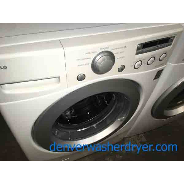 LG Front-Load Washer|Dryer Set, Stackable, Quality Refurbished!